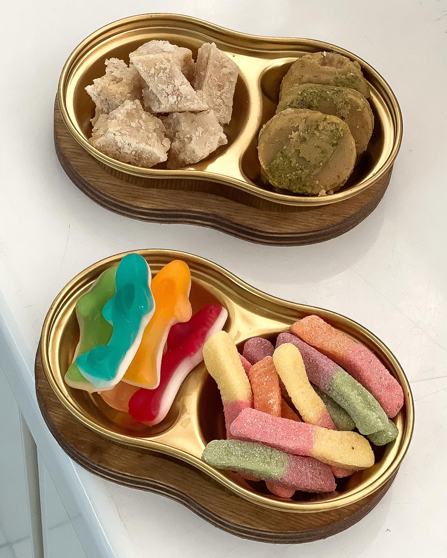 مزه خوری دو خونه زیره چوبی رنگ ثابت تضمینی مخصوص صبحانه